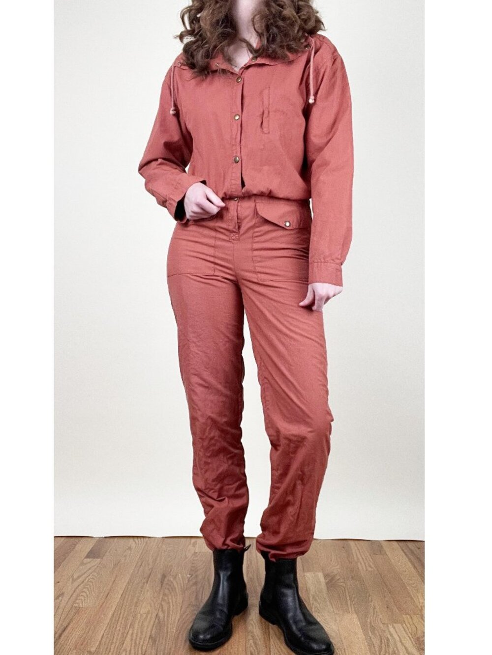 Vintage 70s 80s Jumpsuit Utility Coveralls Oversized Fit Workwear Artist Painter